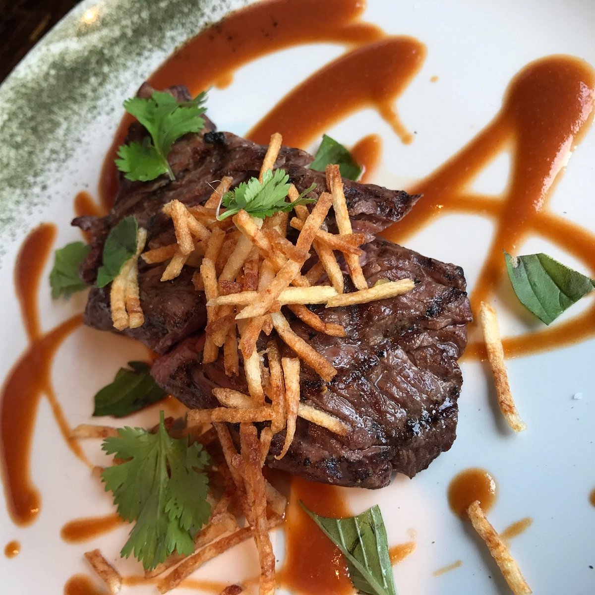 Grey Ghost signature dishes Fried Bologna
Filet Mignon
Jerk Chicken Wings